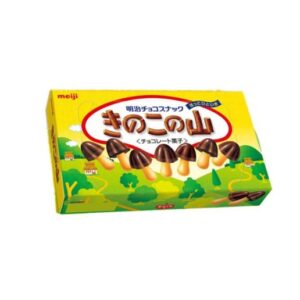Meiji Japan Kinoko no Yama Chocorooms Biscuit Cookies 66g 10ct